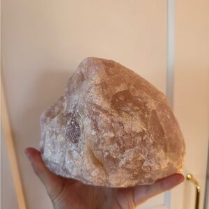 Natural Rose Quartz Crystal 7 LBS and 7.9 OZ